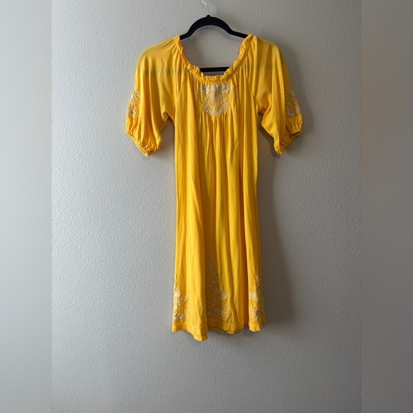 This is a Johnny Was Embroidered Jersey Knit Shift dress - Picture 3 of 3